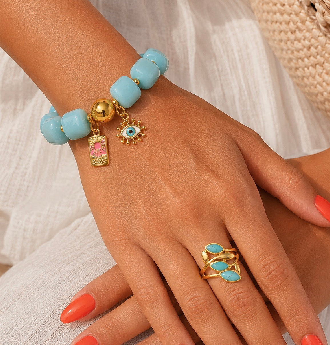 Bracelet With 2 Charms