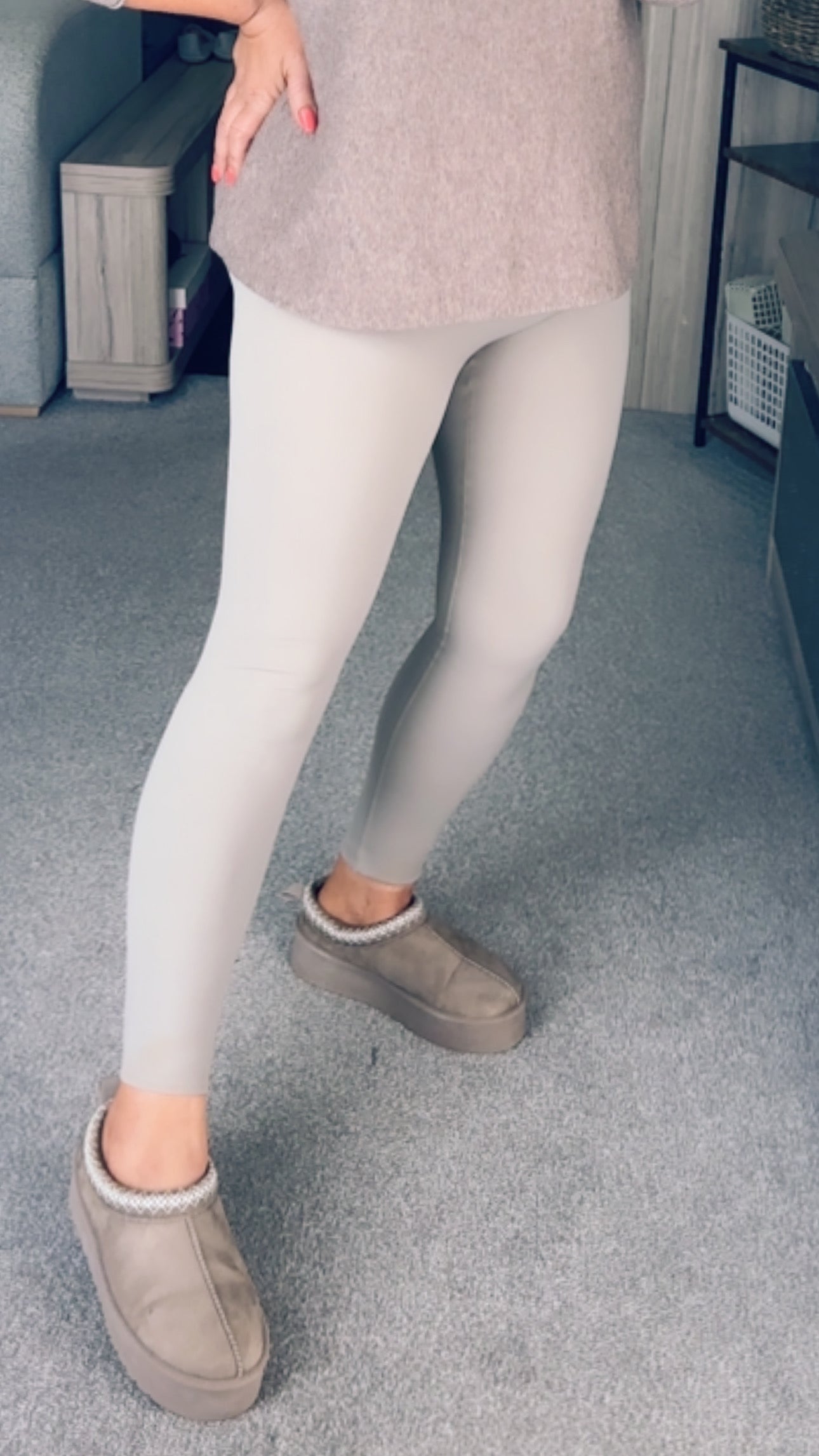Everyday Leggings Taupe