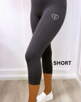 Short Active Leggings Grey
