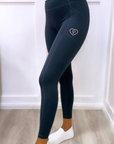 89 Active Leggings Navy (Coral or Cream Logo)