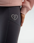 Short Active Leggings Grey